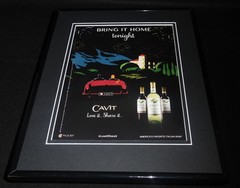 2016 Cavit Wine 11×14 Framed ORIGINAL Advertisement B