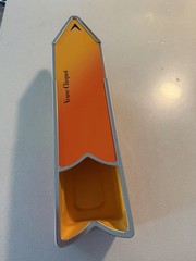 Veuve Clicquot Champagne Destination Arrow Tin Only – Blank – Customizable- New