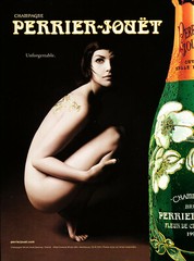 PERRIER-JOUET CHAMPAGNE AD #11 RARE 2001 OUT OF PRINT