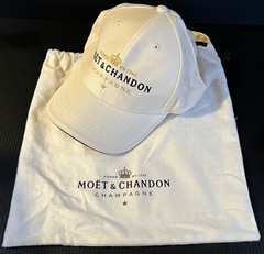 Moet & Chandon Champagne Ball Cap Hat & Dustbag – New