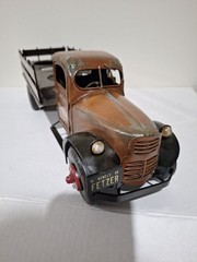 Vintage Fetzer Vineyards Wine Advertising Bar Display Truck Rebels Since 1968