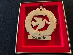 Scholle Chemical X-Mass Ornaments (1) Topperscot (1) Duchin 1995