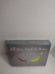 All You Need Is Wine A Blind Wine Tasting Party Board Game Adult Fun New