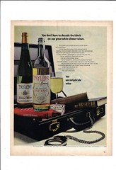 Taylor Wine Company Print Ad Wine Advertising Hammondsport NY Vintage 1968