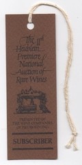Vintage 1979 Heublein 11th Premiere National Auction Rare Wine Subscriber TICKET