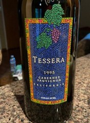 Tessera Winery California Mosaic Tile Design 100% Silk Necktie – New