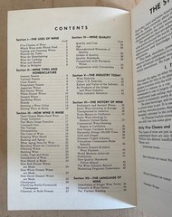 THE STORY OF WINE AND ITS USES Non-Technical Guide Wine Institute Pub May 1975