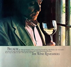 Ernest And Julio Gallo Johannisberg Riesling 1980 Advertisement Winery DWEE25