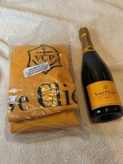 Veuve Clicquot Snow / Water Pool Inflatable Tube Ice Bucket Luxury NEW