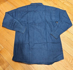 VTG Opus One by Opus One Denim Shirt Opus One Winery Embroidered Medium NWOT