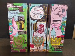 Dom Perignon 2015 Jean Michael basquiat Edition Limited (empty) 3 Bottles 3 boxぴ
