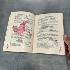Vintage 1950s Mogen David Wine Recipe Booklet Cooking With Wine