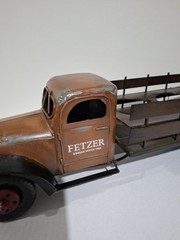Vintage Fetzer Vineyards Wine Advertising Bar Display Truck Rebels Since 1968