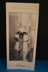 DOM PERIGNON CHAMPAGNE Booklet DECEMBER 31 1991 Wine millennium MOET CHANDON VG+