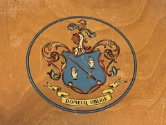 Vintage Pedro Domecq Carlos I Brandy Wine Wooden Box empty RARE size