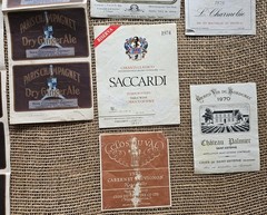 17 Vintage Wine & Champagne Bottle Labels French