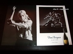 DOM PERIGNON x LADY GAGA 2-Page Magazine PRINT AD 2023 dancers