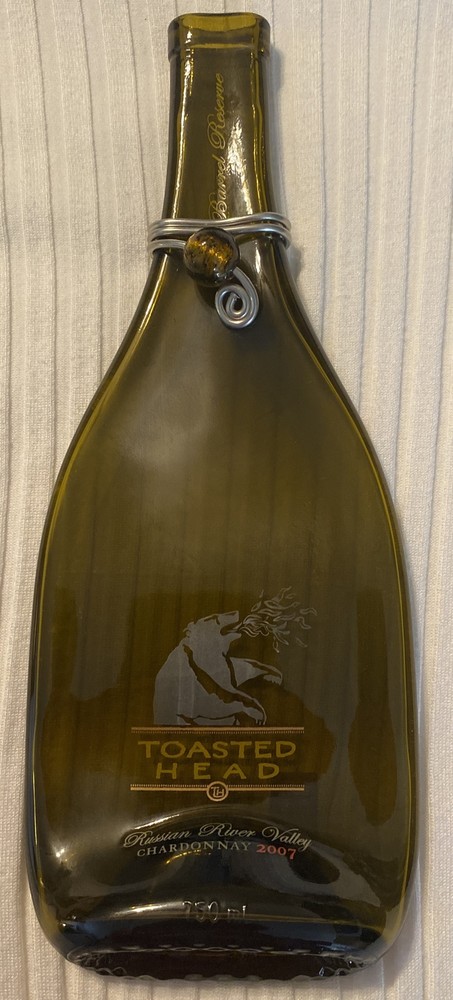 Russian River Valley 2007 Toasted Head Wine Art Glass