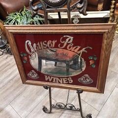 Vintage Advertising Geyser Peak Wines Since 1890 Bar Mirror