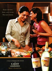 CAVIT WINE AD #3 RARE 2002 OUT OF PRINT