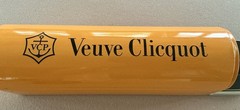 Veuve Clicquot Champagne Collectible Tin Mailbox W/moveable Flag