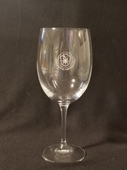 Castello Di Verrazzano – Florence, Italy – Large Wine Glass – 9&Prime; Tall – Rare