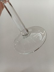 6.5&Prime; Clear Glass St. James Winery Souvenir Wine Glass
