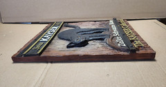 Vintage Julius Kayser & Co Zeller Schwarze Kartz Black Cat Wall Plaque