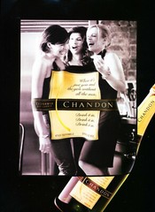 CHANDON WINE AD #1 RARE 2002 OOP
