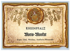 1960&rsquo;s-80&rsquo;s Morio Mustat German Wine Label S73E