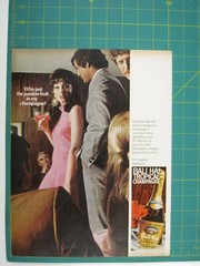 Print Ad Bali Hai Tropical Champagne Passion Fruit Vintage 1960s Cocktail Bar