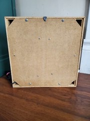 Vintage Bartles & Jaymes Wine Cooler Lighted Sign Bar Display Wooden Case