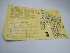 Weinkarte Vintage Weingut Ferdinand Pieroth Used Paper Wine Tasting Log Germany