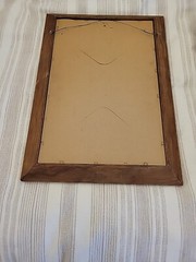 Pair Of B & G WINE BAR MIRRORS WINES OF BURGUNDY/WINE REGIONS OF FRANCE RARE VTG