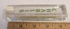 LOT 3 ACRYLIC INGLENOOK & TAYLOR CHABLIS & ROSE WINE ADVERTISING TAP HANDLES
