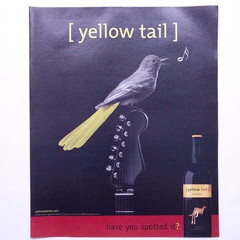2005 Yellow Tail Shiraz Wine Vintage Print Ad – Retro Cool Y2K Bar Wall Art