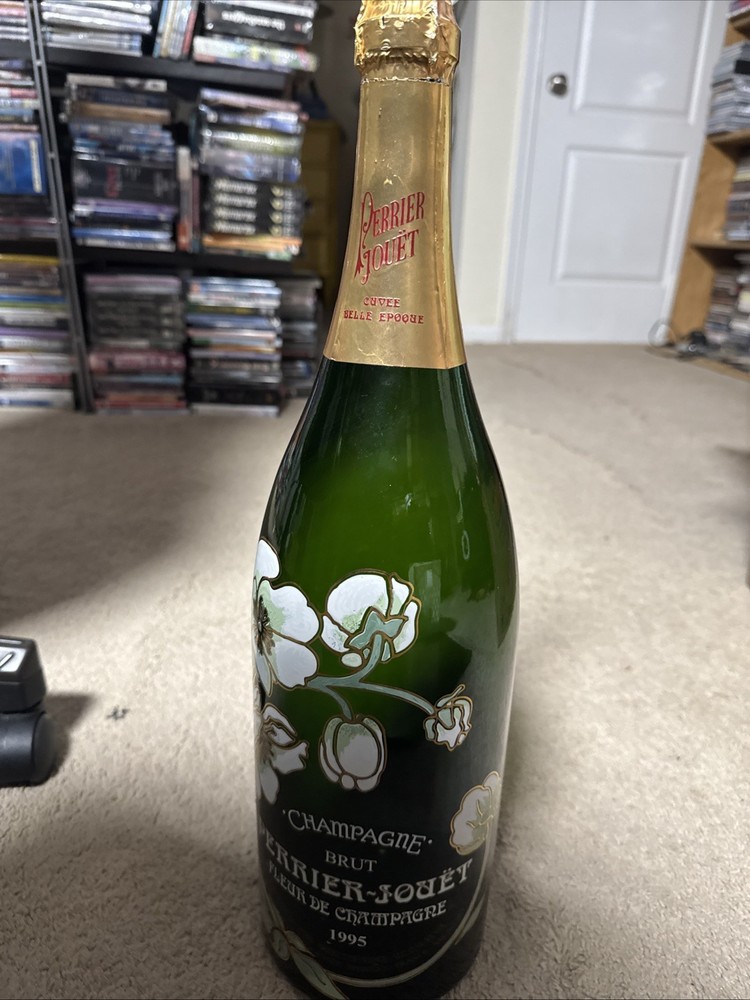 1995 Perrier Jouet 3 L Belle Epoque Factice Bottle Advertisement Sealed