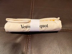 VEUVE CLICQUOT VCP Champagne Limited Edition Cotton Shopping Tote Bag SNOW NEW!