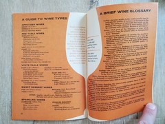CALIFORNIA WINE BOOKLETS 1960-70 Vintage Wine Cookery The Easy Way & Intro