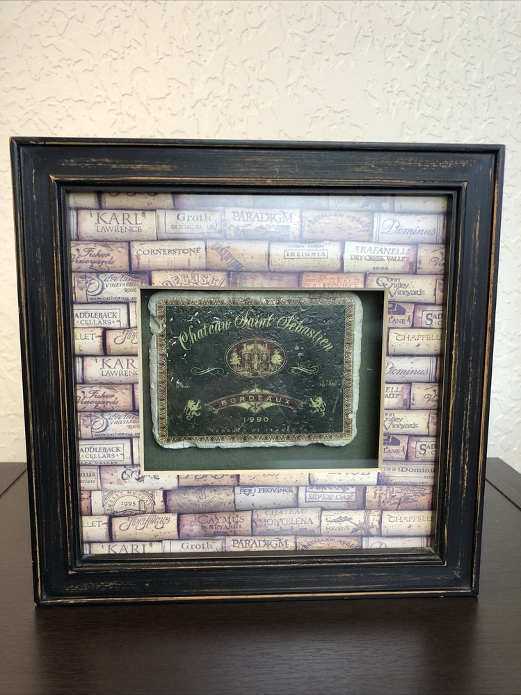2003 « LEANDRA GINEVRA » 9.5×9.5 Wall Hanging Bordeaux 1990