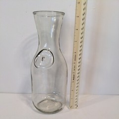 Vintage Paul Mason « Since 1852 » Glass Milk Bottle Carafe or Vase Farmhouse Style