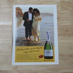 1982 Korbel Brut Champagne – Vintage Print Ad