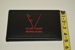 Nice Unused Clup Vivant Mumm Napa Wine Club Recipes Photo Album 24 Pages