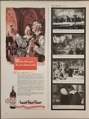 1944 Italian Swiss colony California Burgundy Vintage Ad Wines with a past