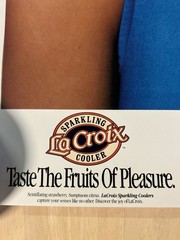 1986 LaCroix Sparkling Cooler Poster Vintage G. Heileman Brewing Promo Ad 17×22