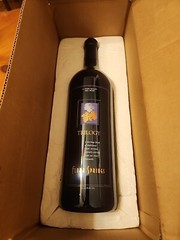 Lg Display Bottle Napa Valley Trilogy Bottle Store Display 18” 90mm Empty Sealed