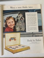 Body by Fisher Magazine Ad General Motors Cars 1952 Family Safety