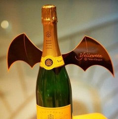 Veuve Clicquot Champagne Yelloween Halloween Small Batwings (1 pc) – New / Rare