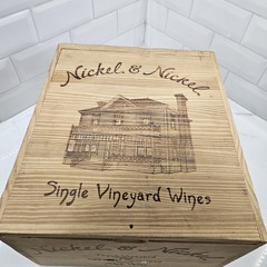 Nickel & Nickel 2000 Napa Tench Vineyard Cabernet Sauvignon Wood Wine Box Crate