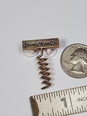 Bronco Wine Co Corkscrew Pin Ceres California 4th Largest Wine Producer in US